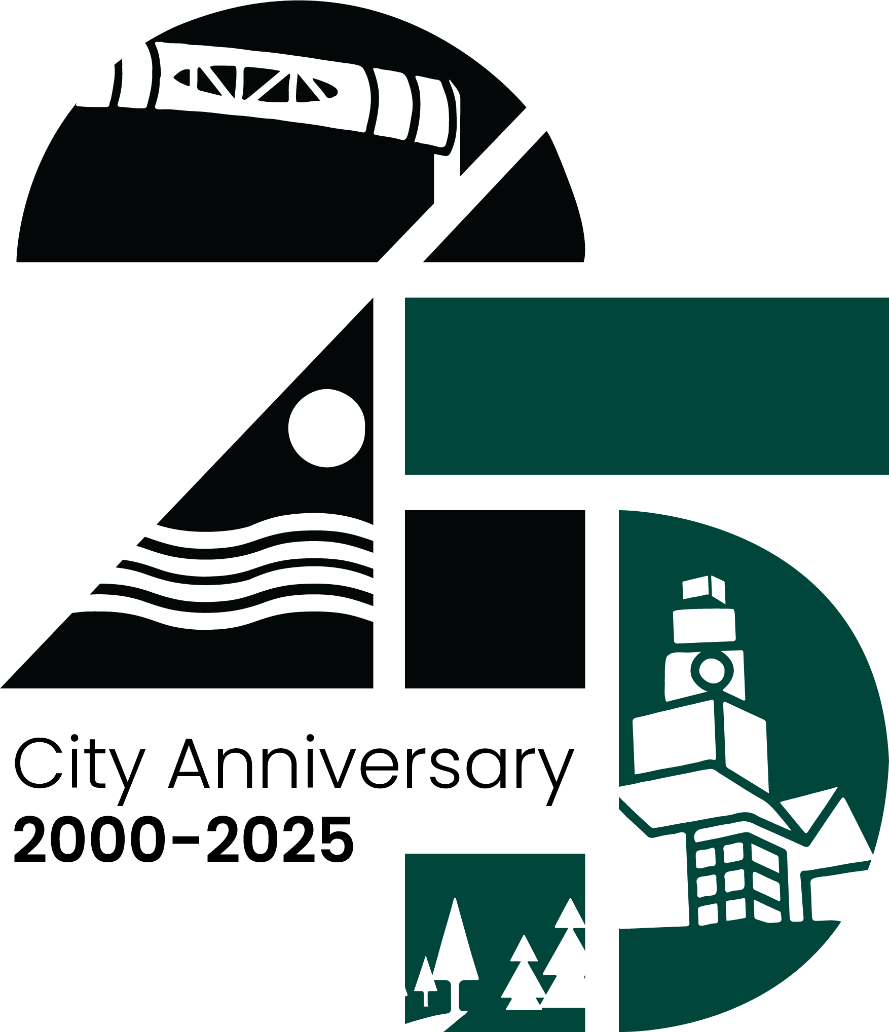 City of Pickering 25 Anniversary logo