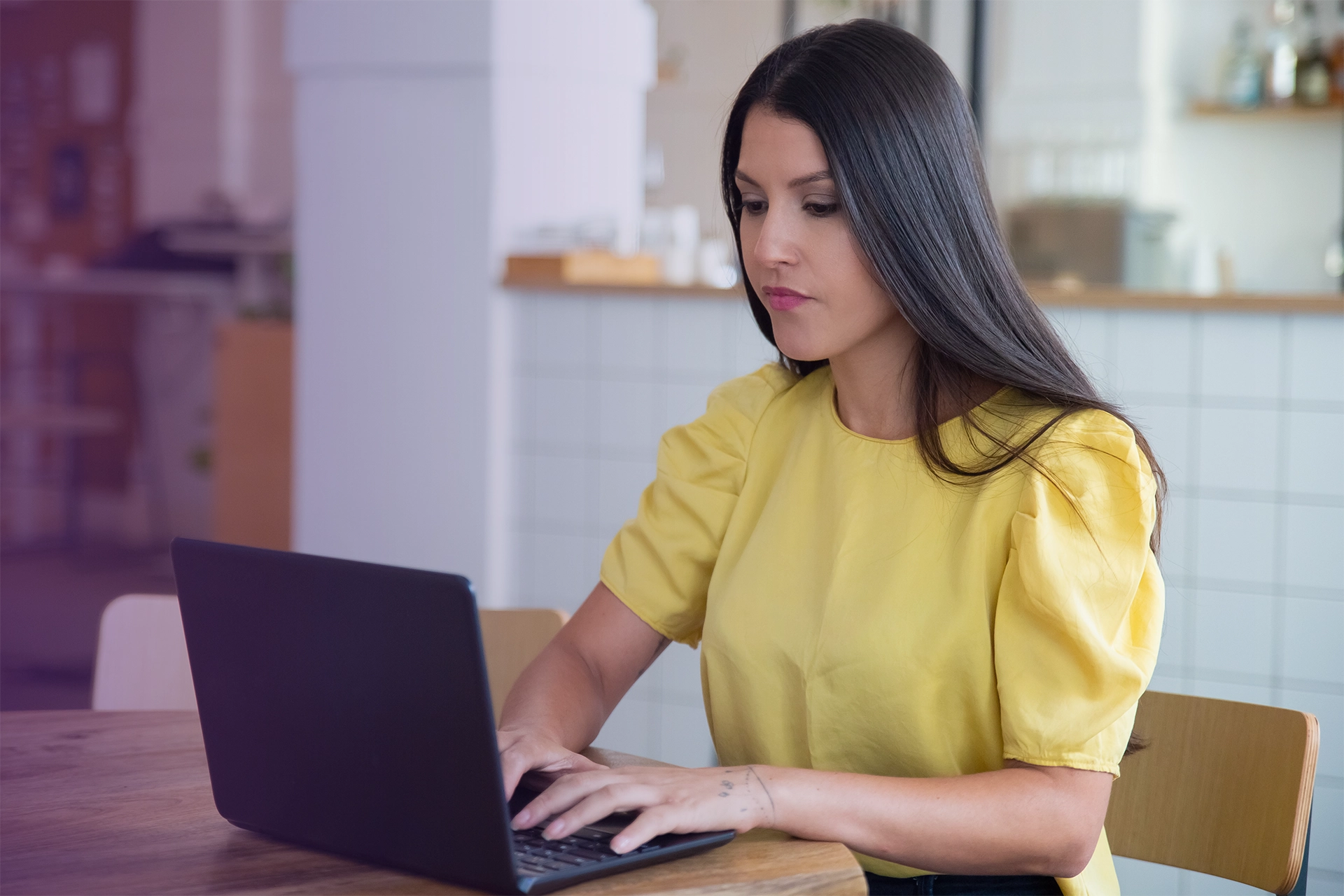 Image - A person using a laptop